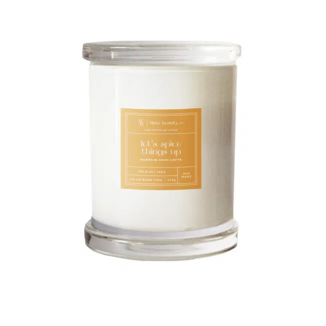 Naked Range - Candle 150g - Let's spice things up - Pumpkin Spice Latte